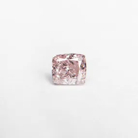 0.37ct 4.02x3.60x2.65mm GIA SI2 Fancy Pink Cushion Brilliant  24141-01