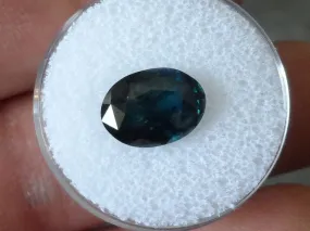 4.41ct. MIDNIGHT BLUE MONTANA SAPPHIRE