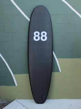 7'0 88 Surfboard ~ Black/Black