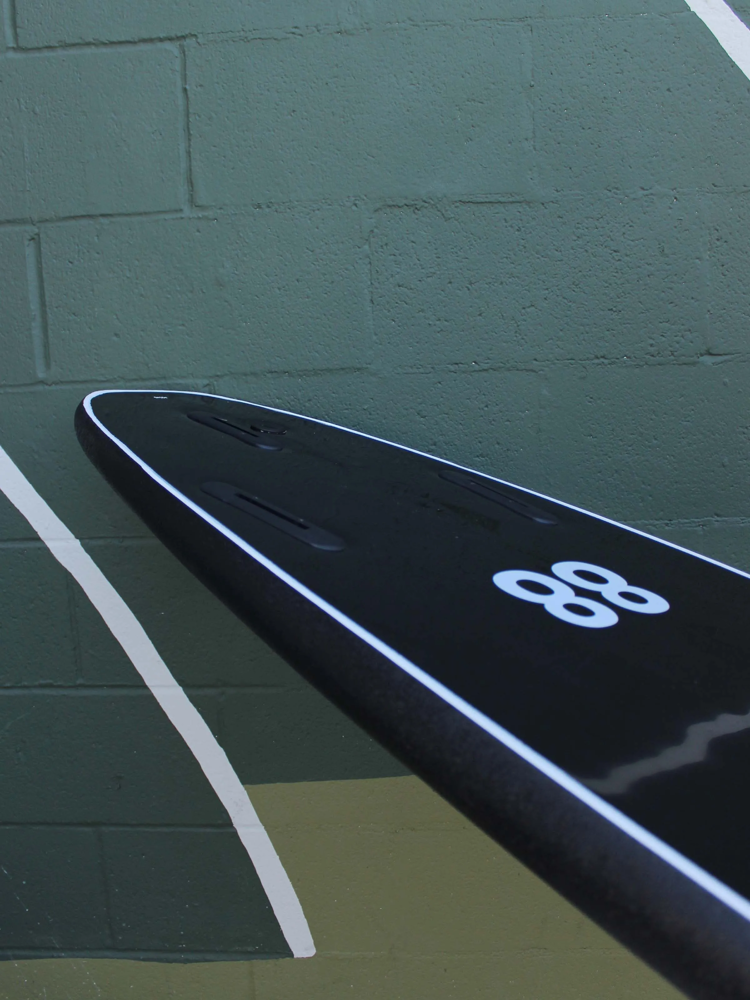 7'0 88 Surfboard ~ Black/Black