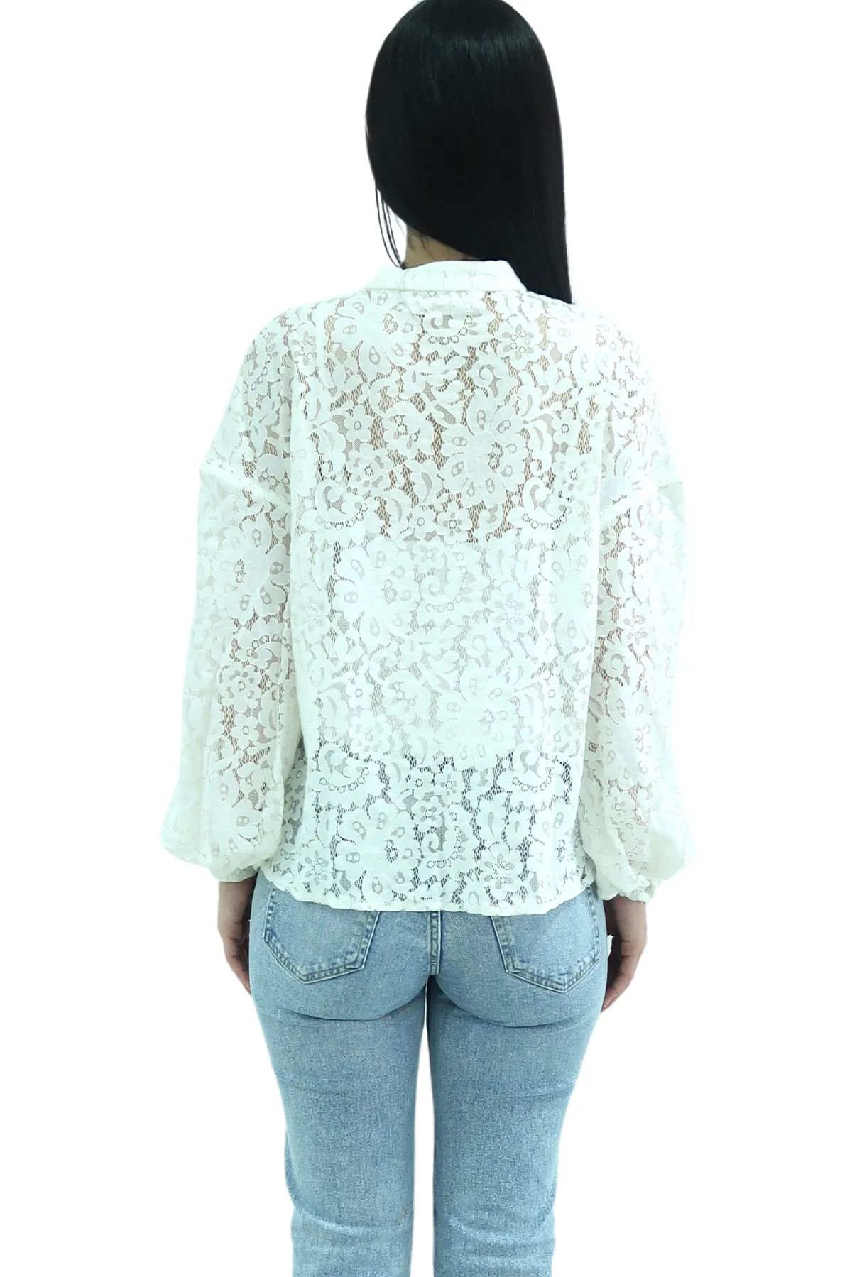 Alice McCall Lace Long Sleeve Blouse