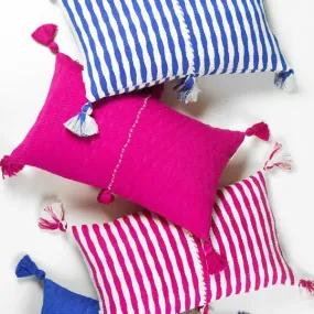 Antigua Pillow - Fuchsia Pink Solid