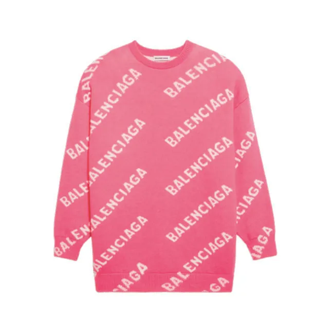 BALENCIAGA  |Allover Logo Crewneck