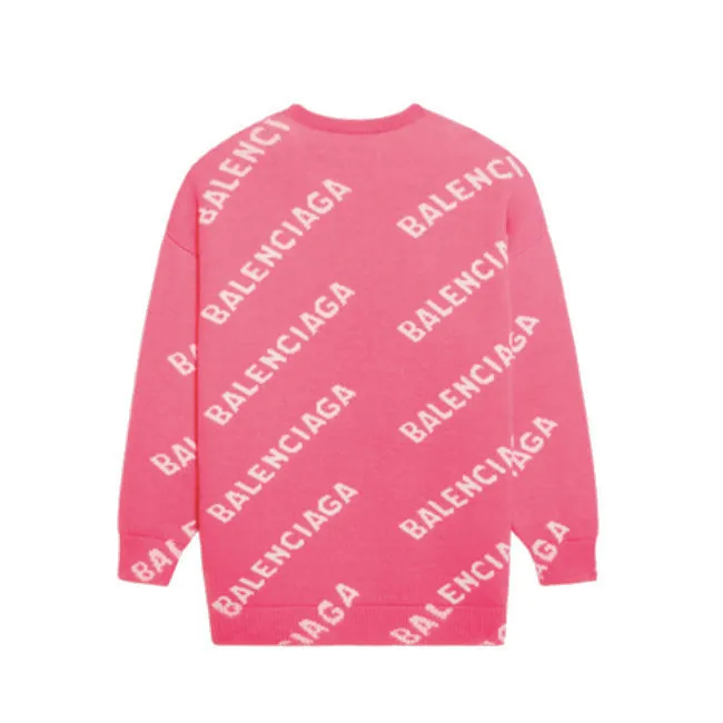 BALENCIAGA  |Allover Logo Crewneck