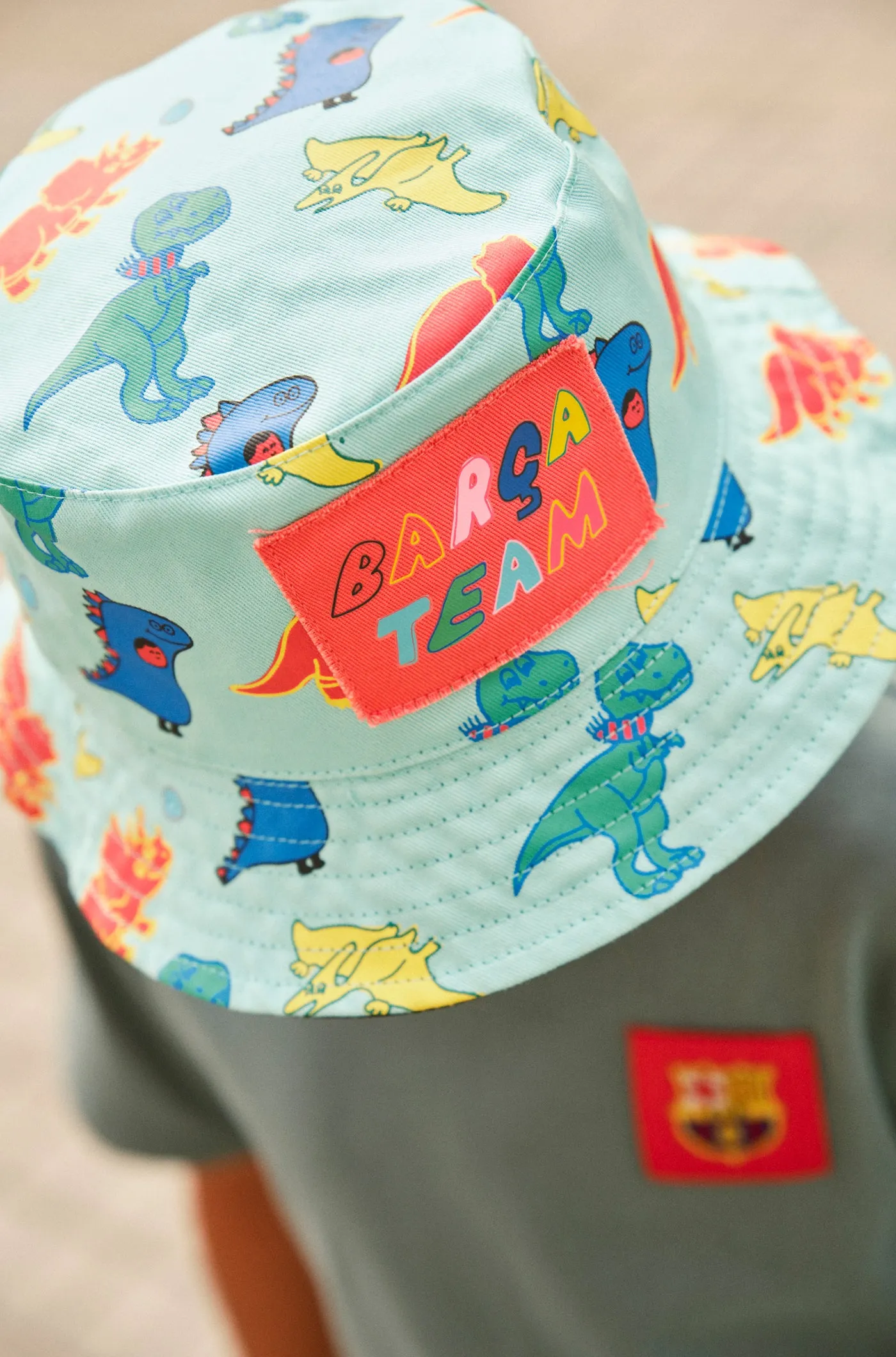 Bara dino motifs hat - Junior