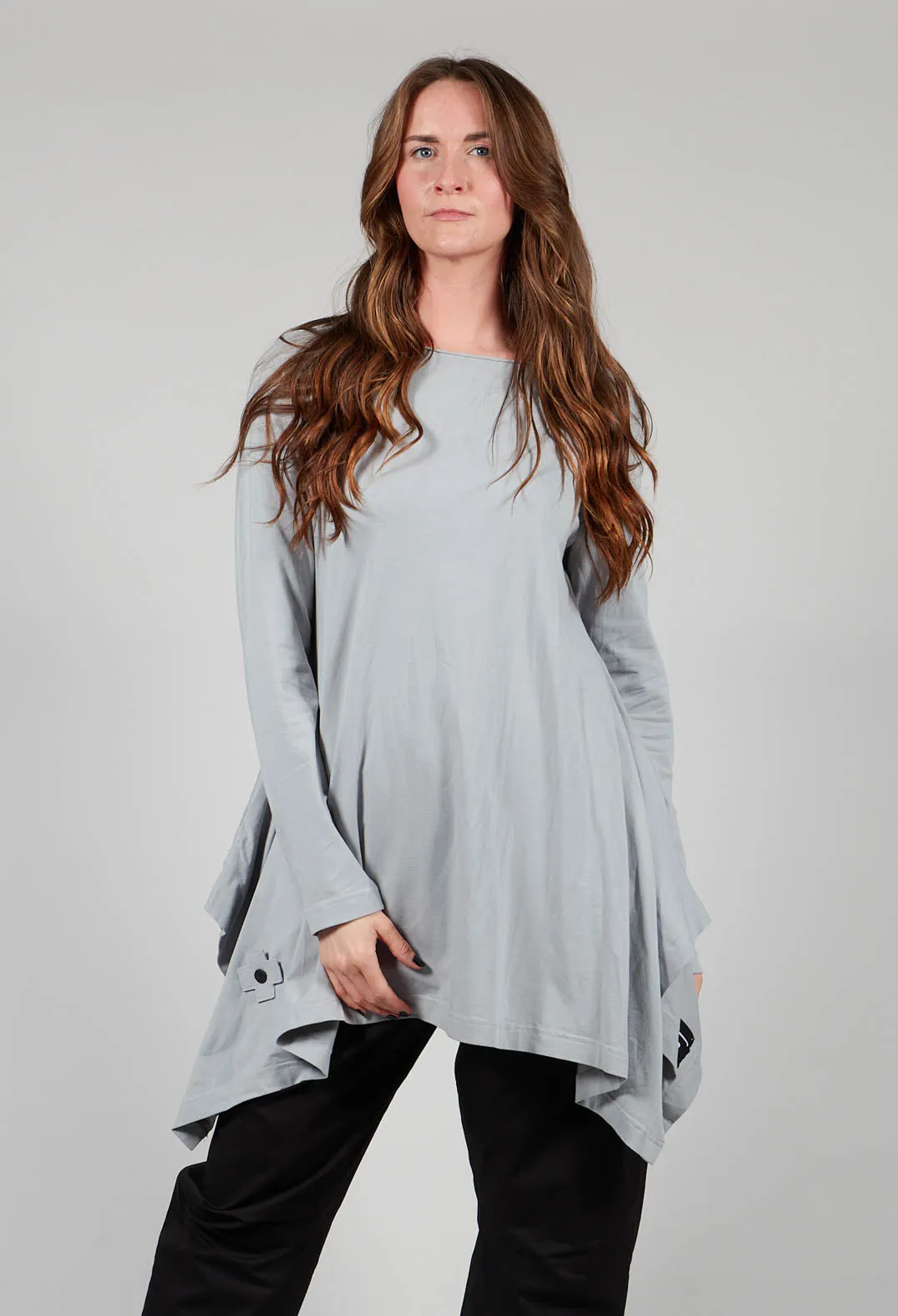 Bat Shirt in Light Grey