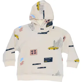 Bizz x Siss City of Dreams Hoodie, Cream