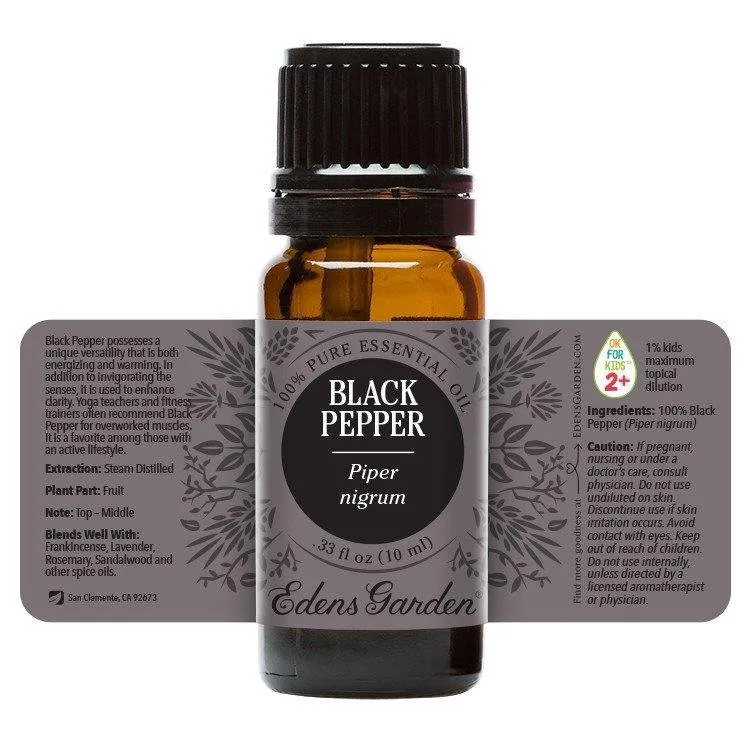 Black Pepper Essential Oil 8ml