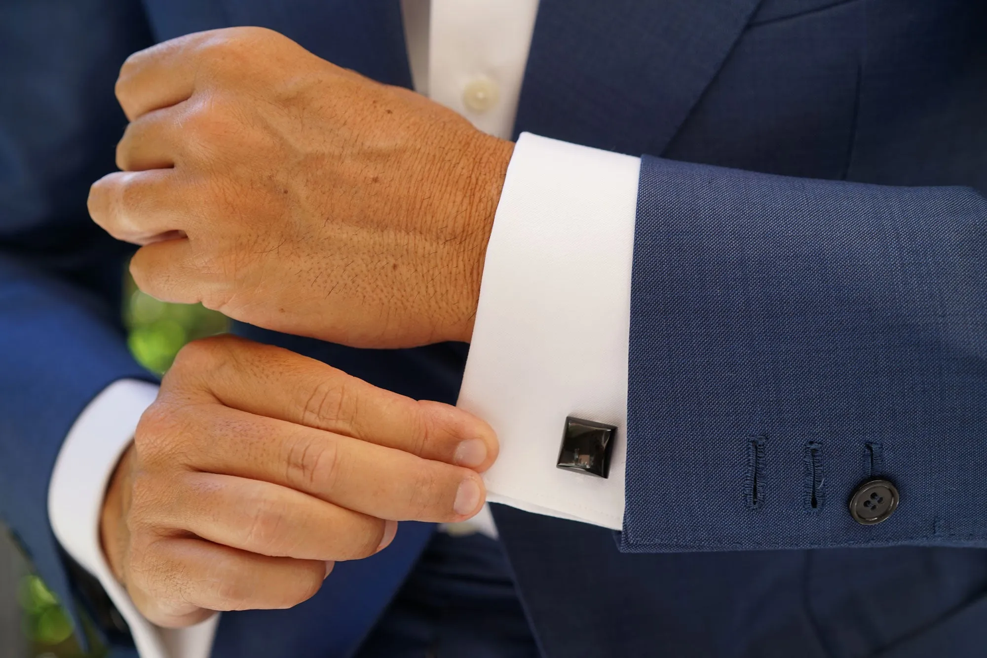 Black Slate Cufflinks