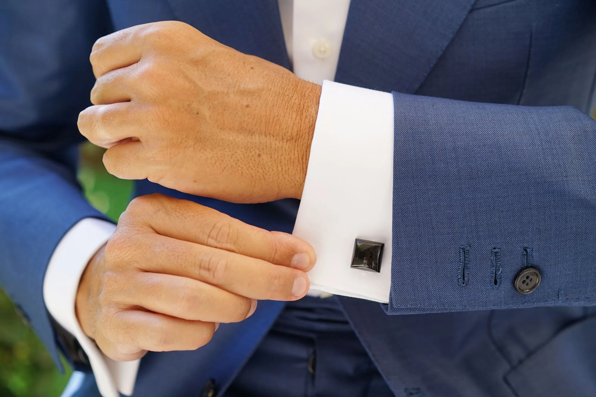 Black Slate Cufflinks