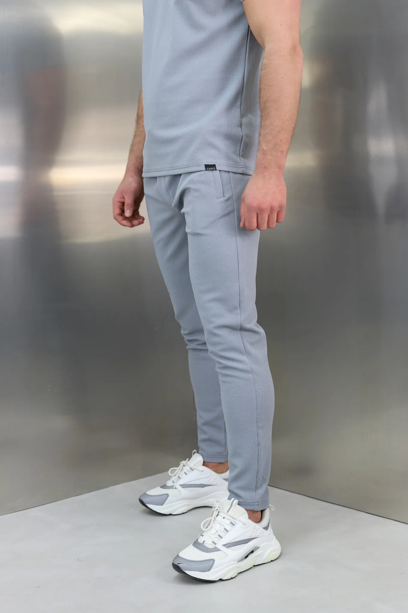 Capo TWIST Trouser - Light Grey