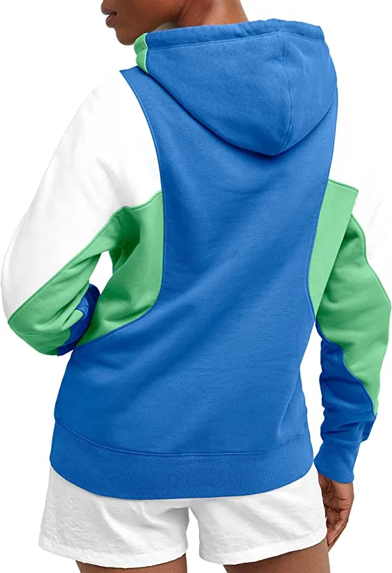 Champion Women's Colorblock Pullover Hoodie