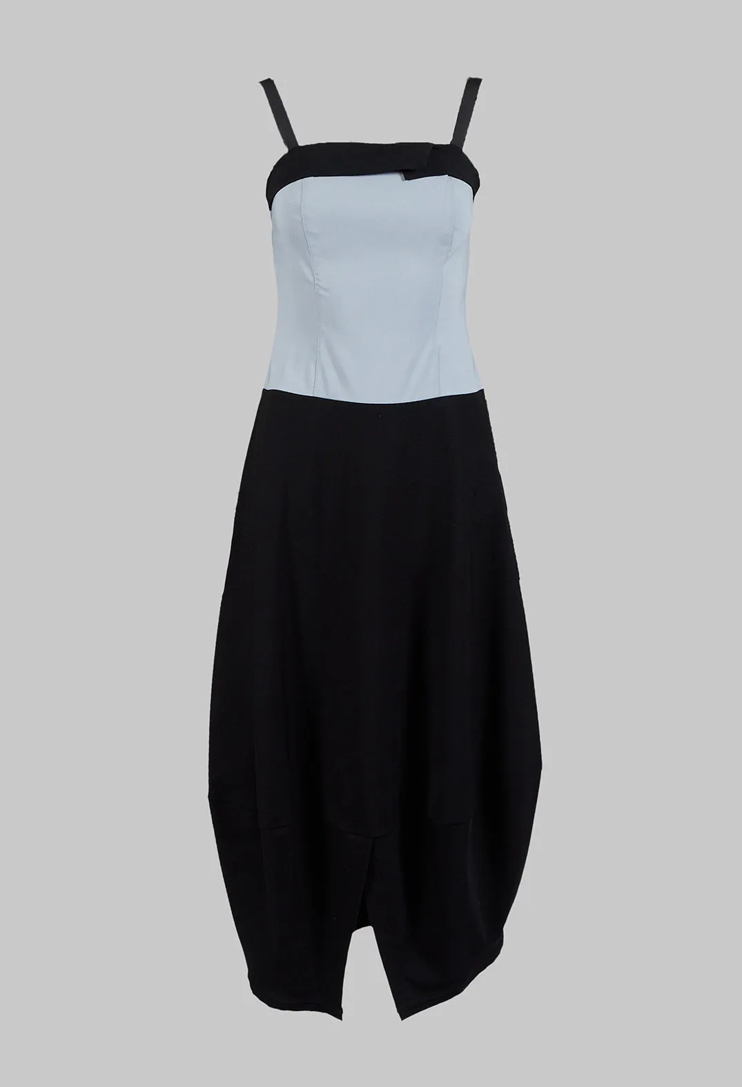 Cimik Dress in Black Grey