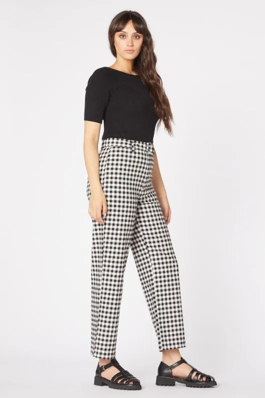 Claire Gingham Pant