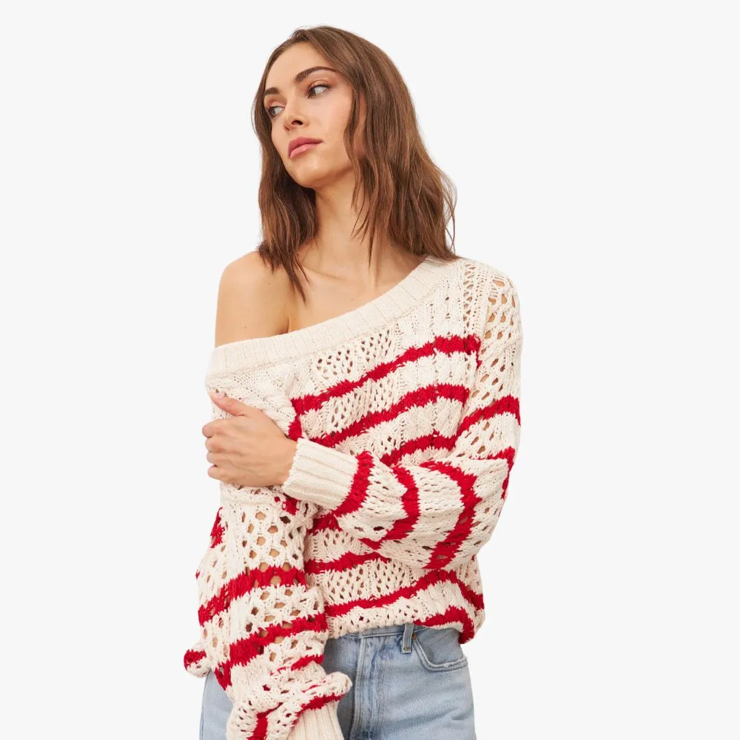 Cleo Sweater (Riveira Rouge)