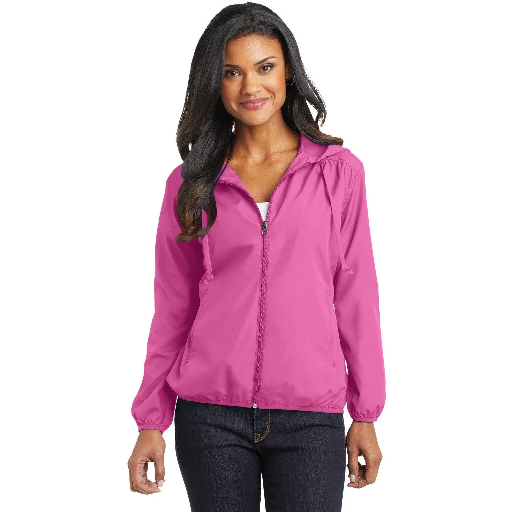 CLOSEOUT - Port Authority  Ladies Hooded Essential Jacket