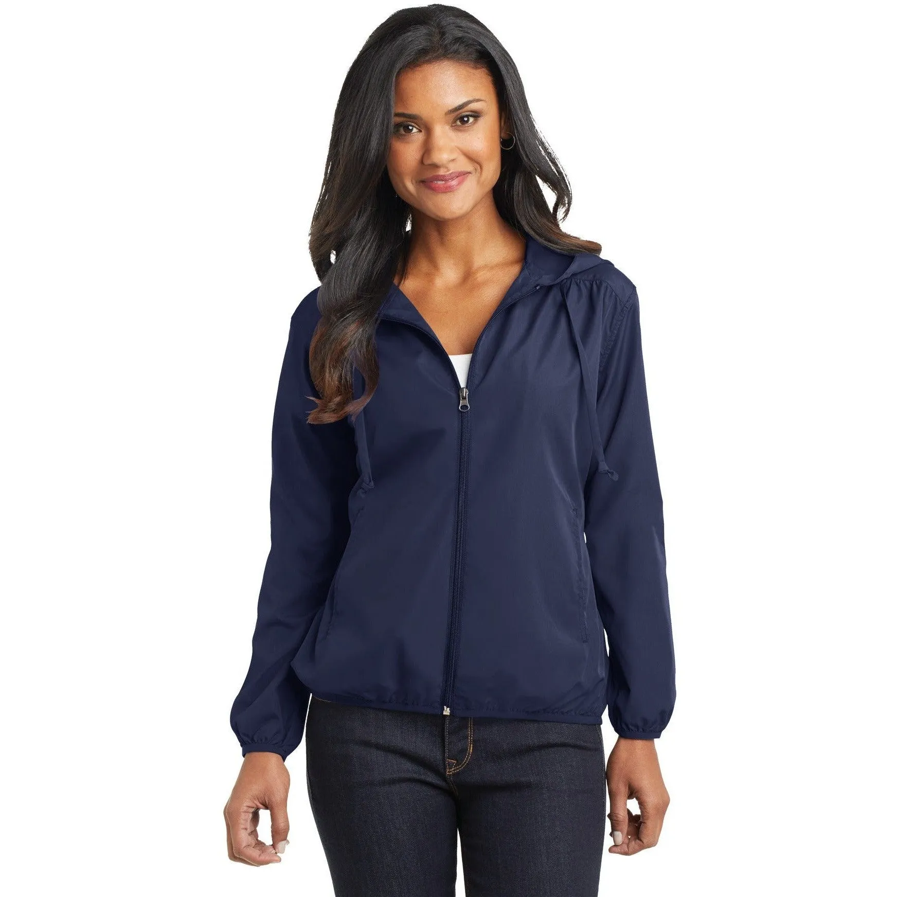 CLOSEOUT - Port Authority  Ladies Hooded Essential Jacket