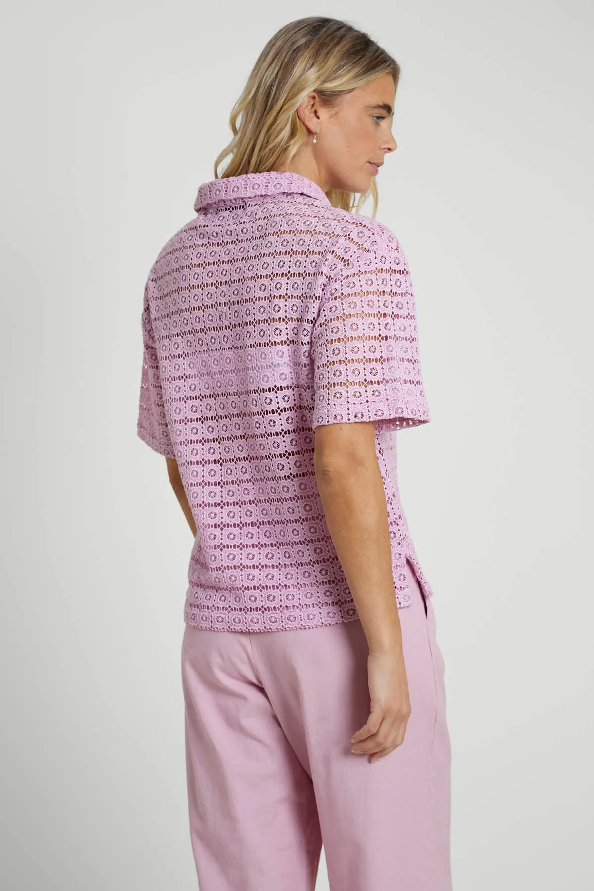 COTIA CROCHET SHIRT