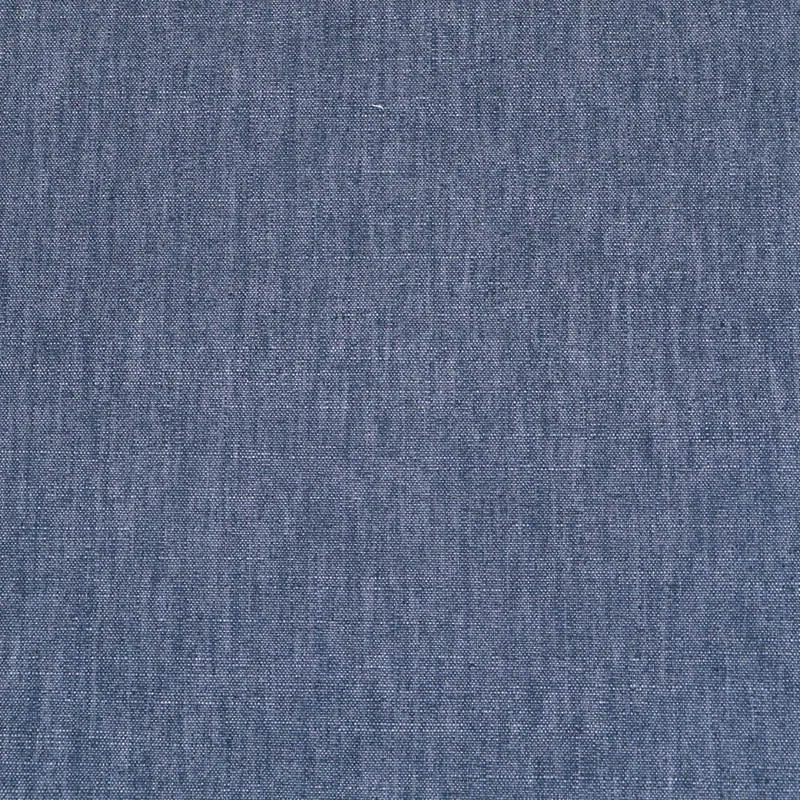 Cotton and Linen Blend Furnishing - Dark Denim Blue