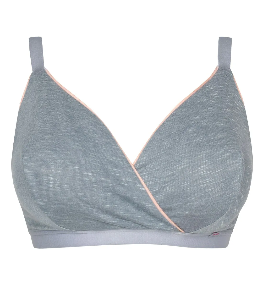 Curvy Kate In My Dreams Sleep Bralette (CK021110) - Grey/Peach