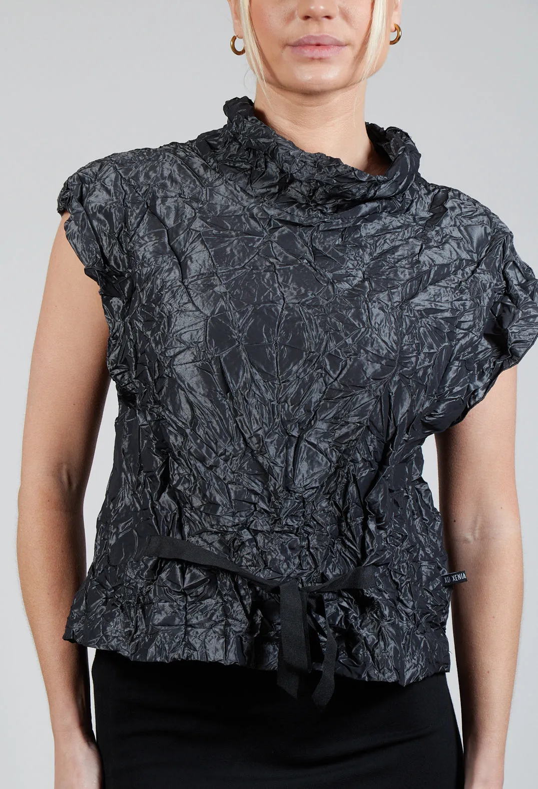 Dizi Top in Dark Grey