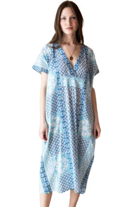 Emerson Fry Daughters Caftan, Dark Blue