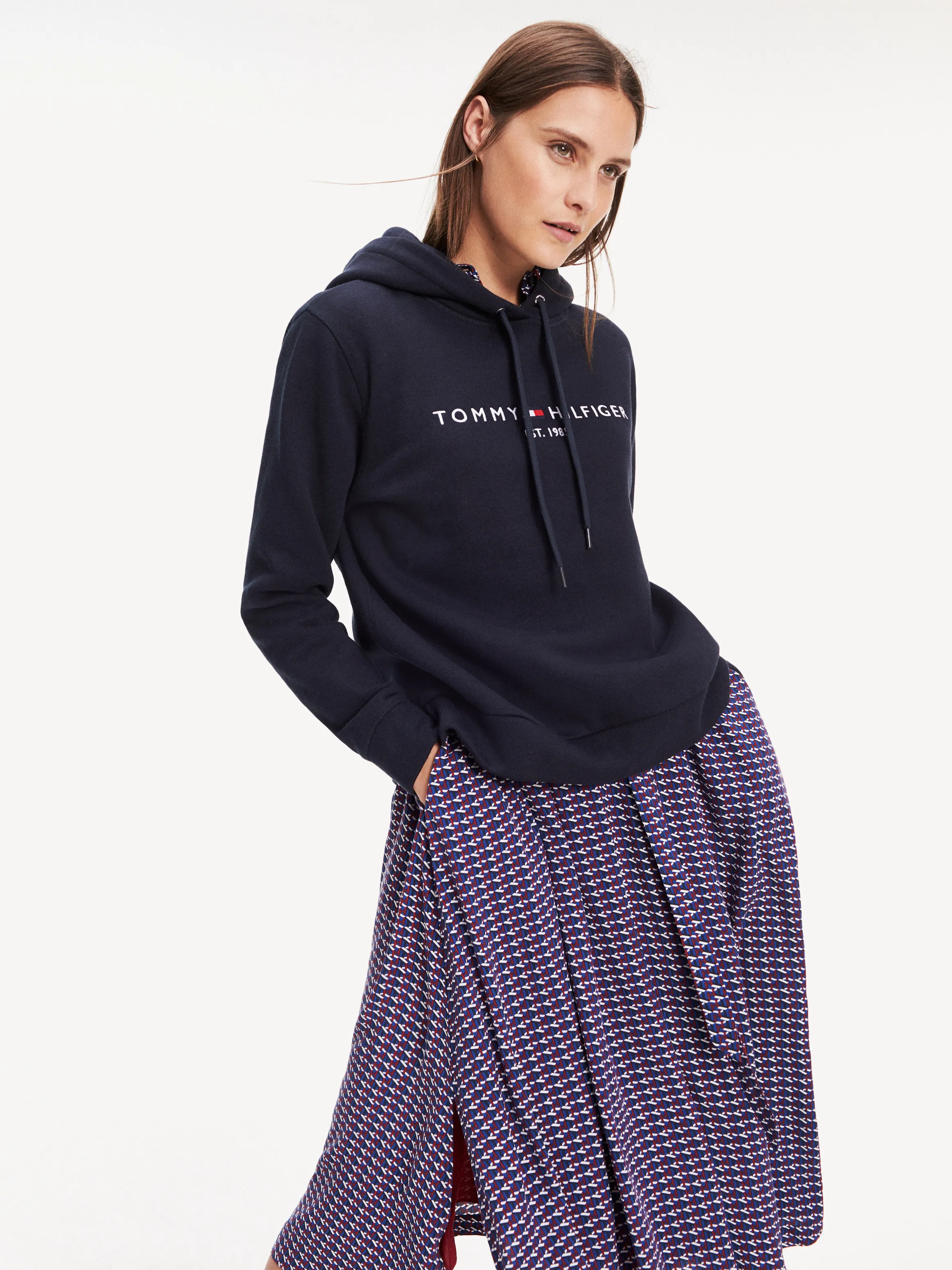 Essential Drawstring Hoodie | Hoodies | Tommy Hilfiger