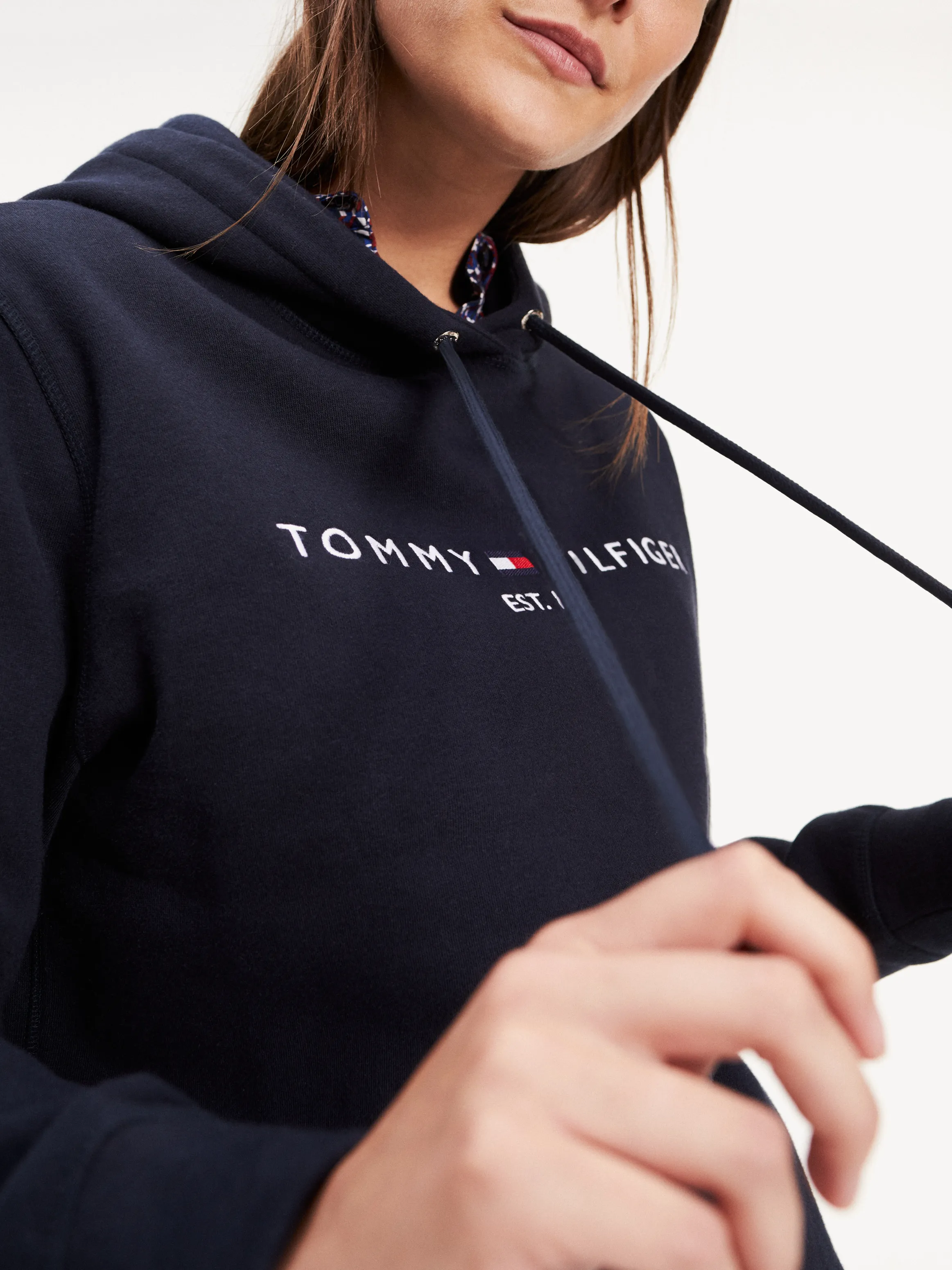 Essential Drawstring Hoodie | Hoodies | Tommy Hilfiger