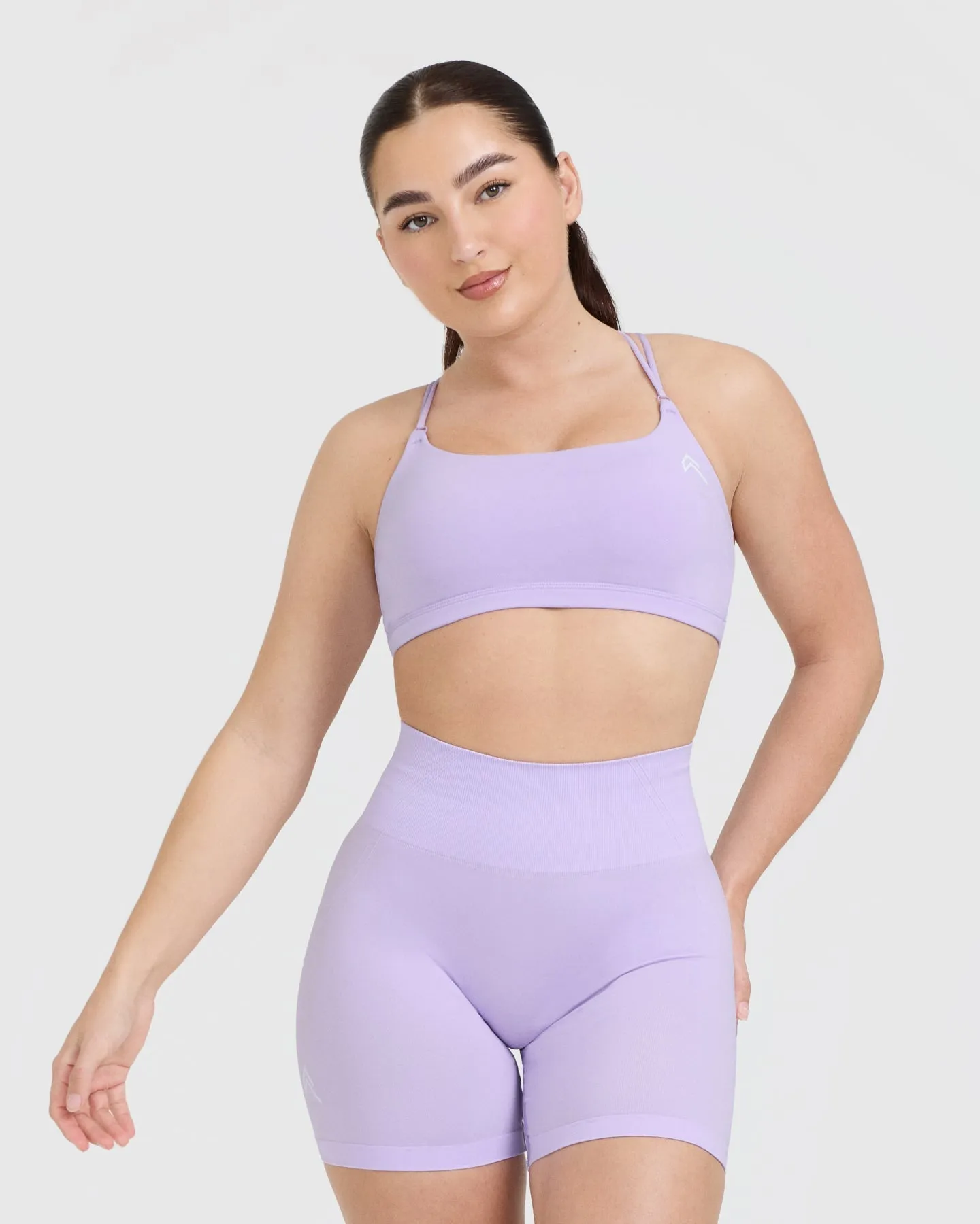 Everyday Cross Over Bralette | Lavender Purple