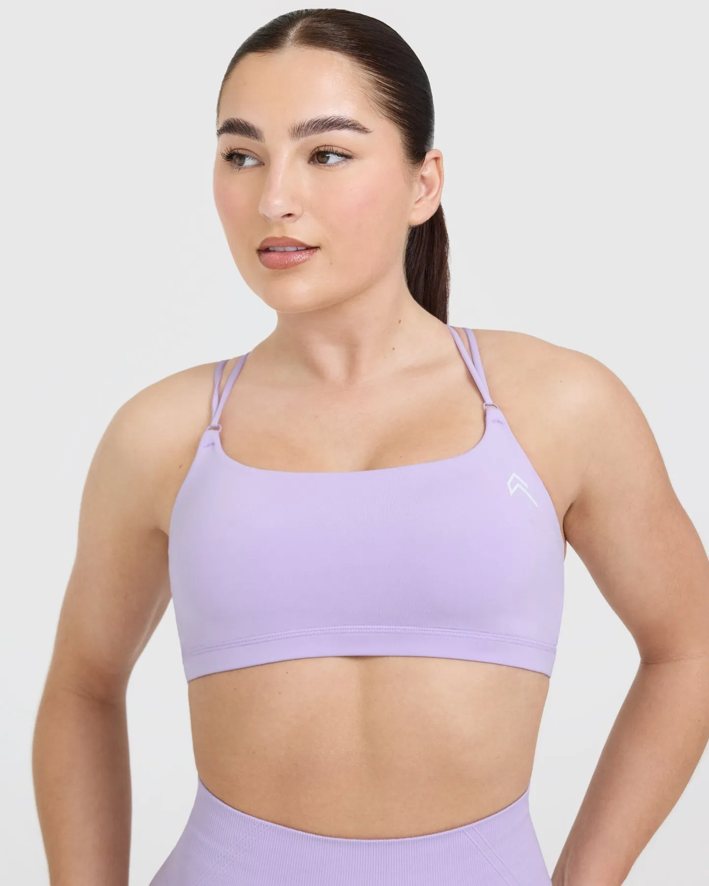 Everyday Cross Over Bralette | Lavender Purple