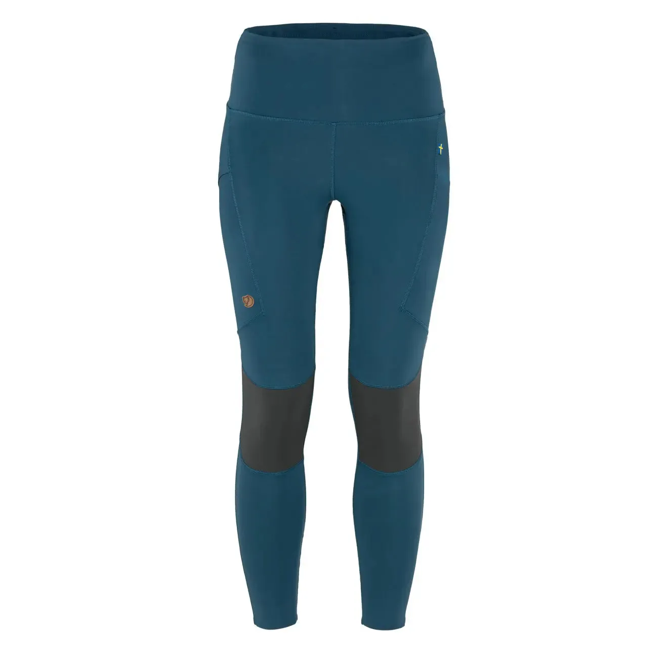 Fjallraven Womens Abisko Trekking Tights Pro Indigo Blue / Iron Grey