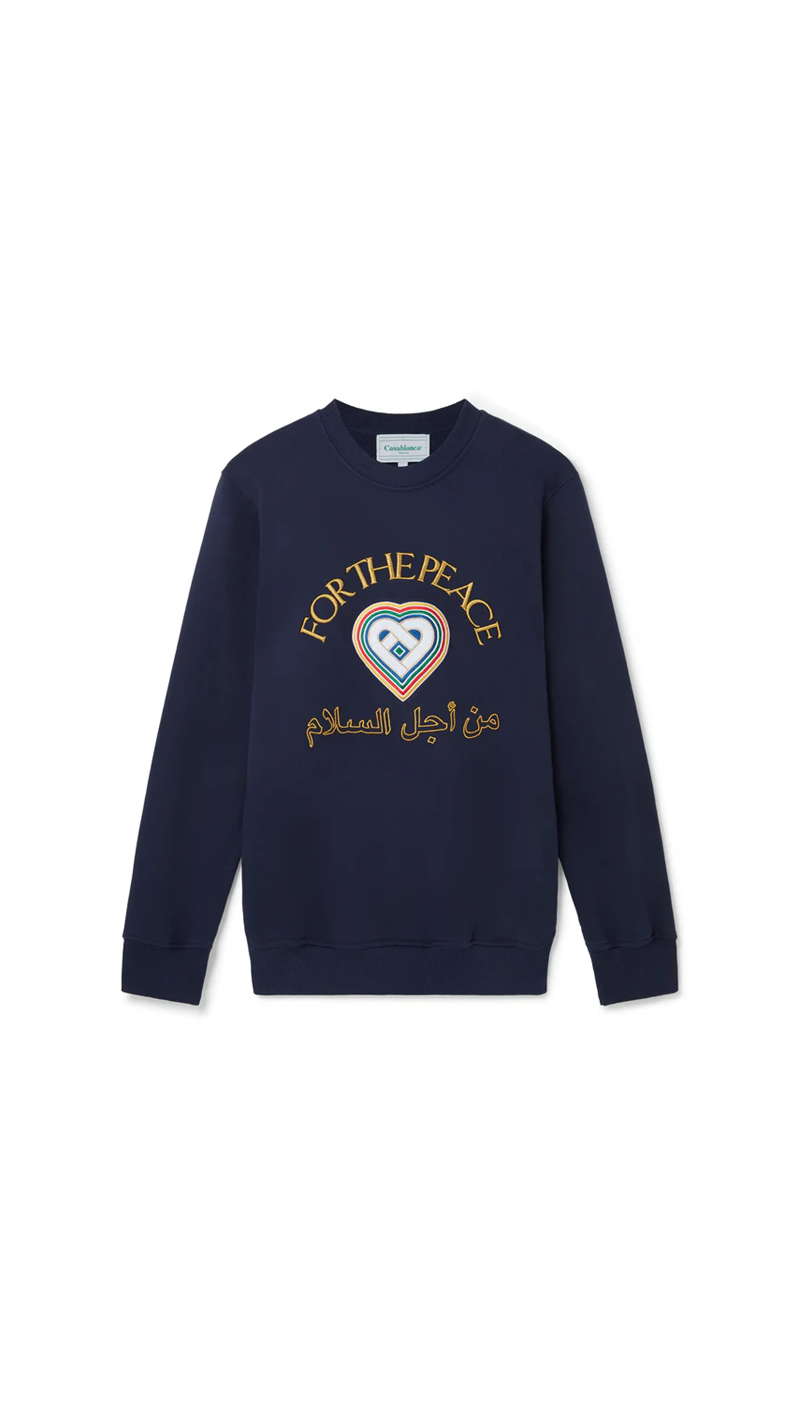 For The Peace Sweatshirt - Blue