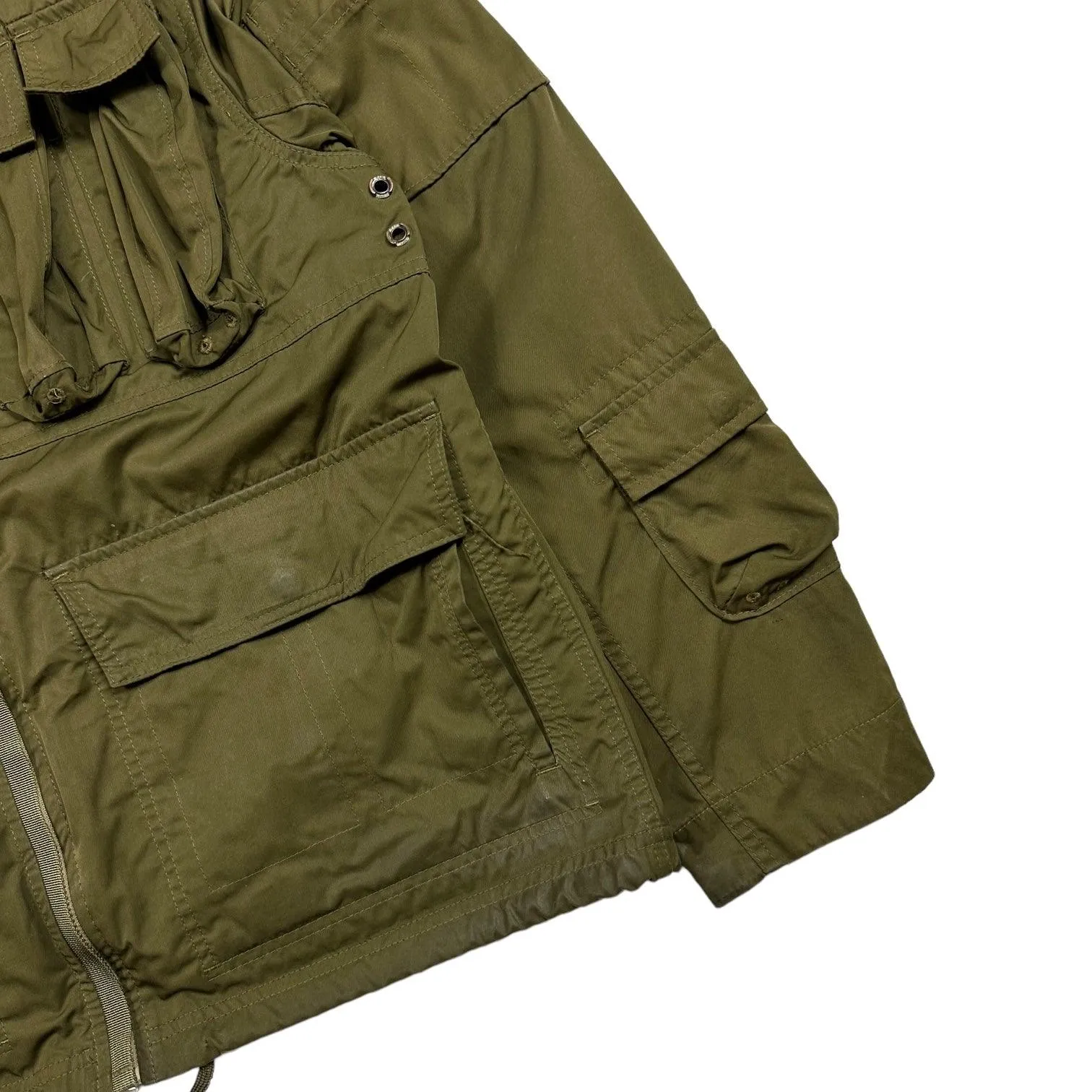 GAP Multi-pocket Military Green Jacket