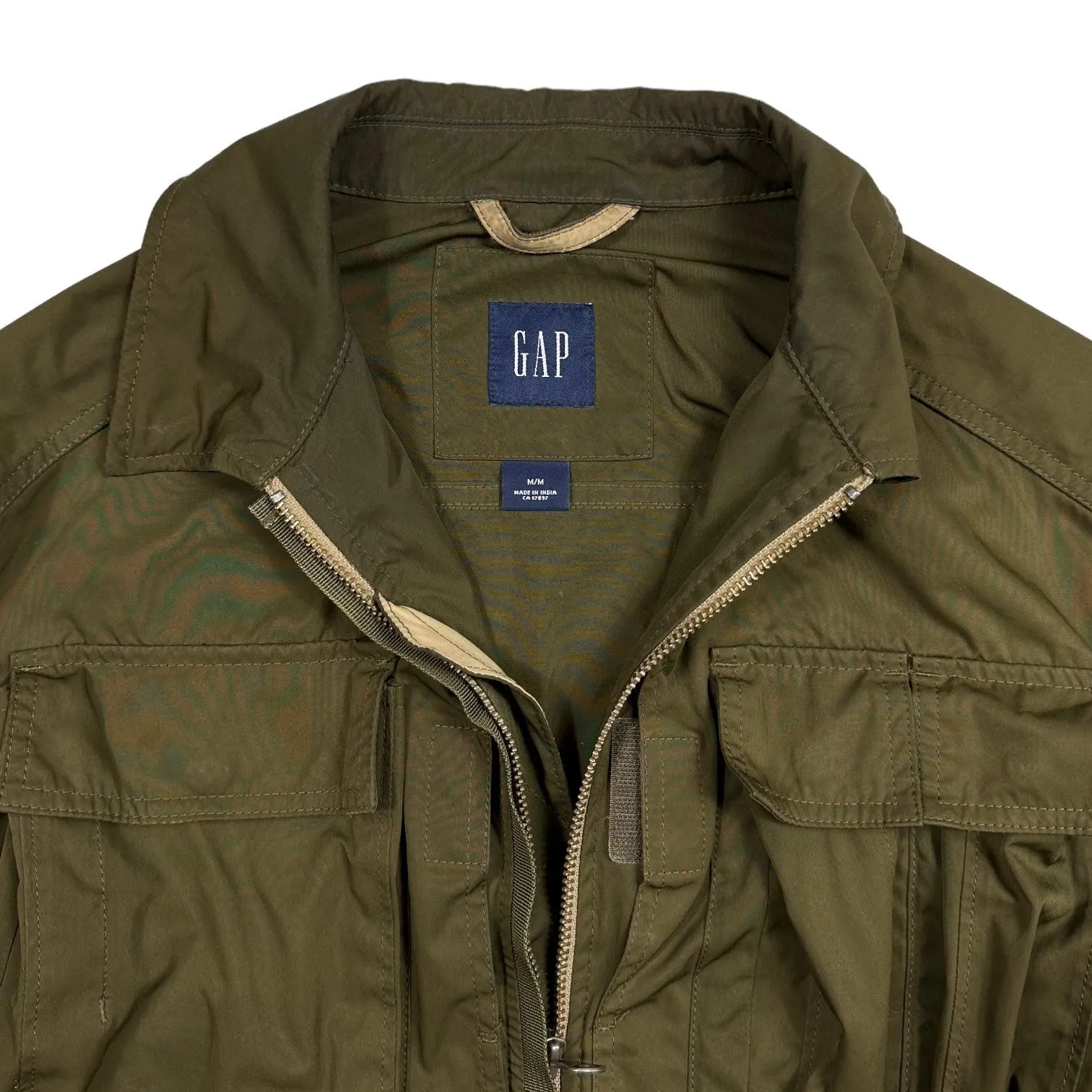 GAP Multi-pocket Military Green Jacket