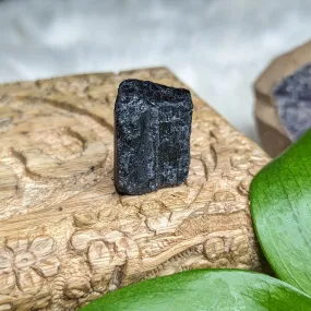 Gemmy AA Black Tourmaline Natural Specimen~ Dazzling Protective Pocket Stone