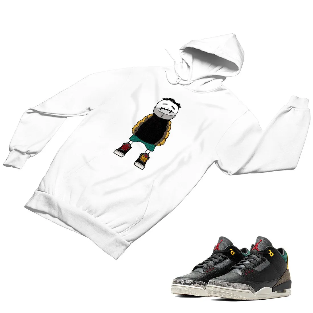 Jordan 3 Animal Matching Custom Designed Hoodies JD 3-11-8