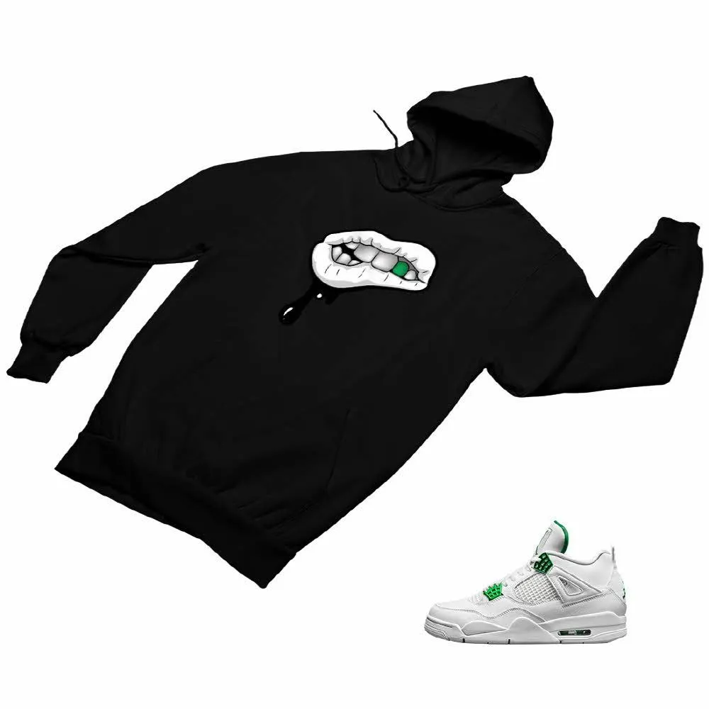 Jordan 4 Green Matching Custom Designed Hoodies JD 4-23-48