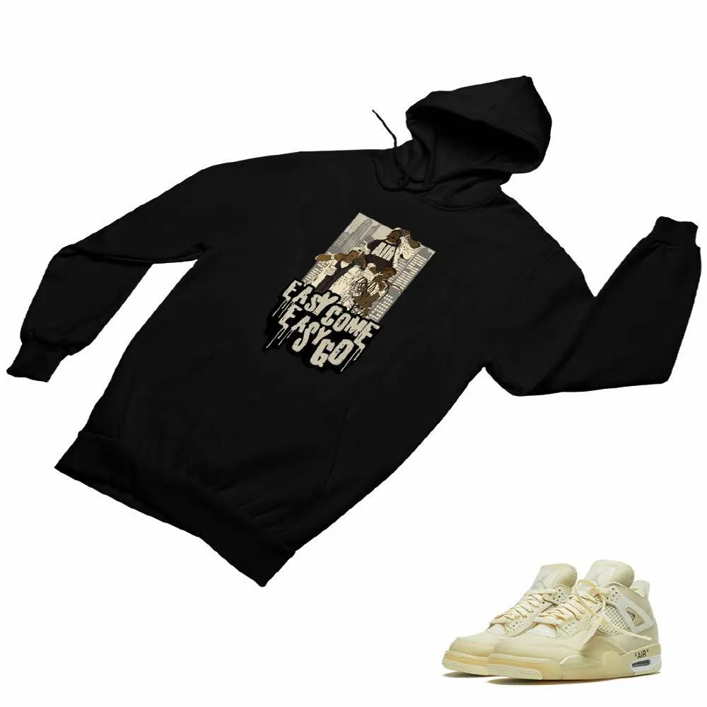 Jordan 4 Sail Matching Custom Designed Hoodies JD 4-24-15