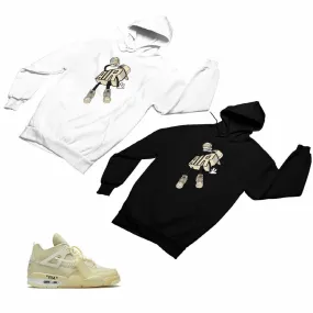 Jordan 4 Sail Matching Custom Designed Hoodies JD 4-24-3