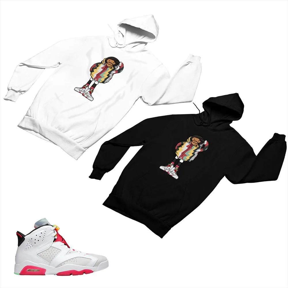 Jordan 6 Neutral Gray Matching Custom Designed Hoodies JD 6-22-8