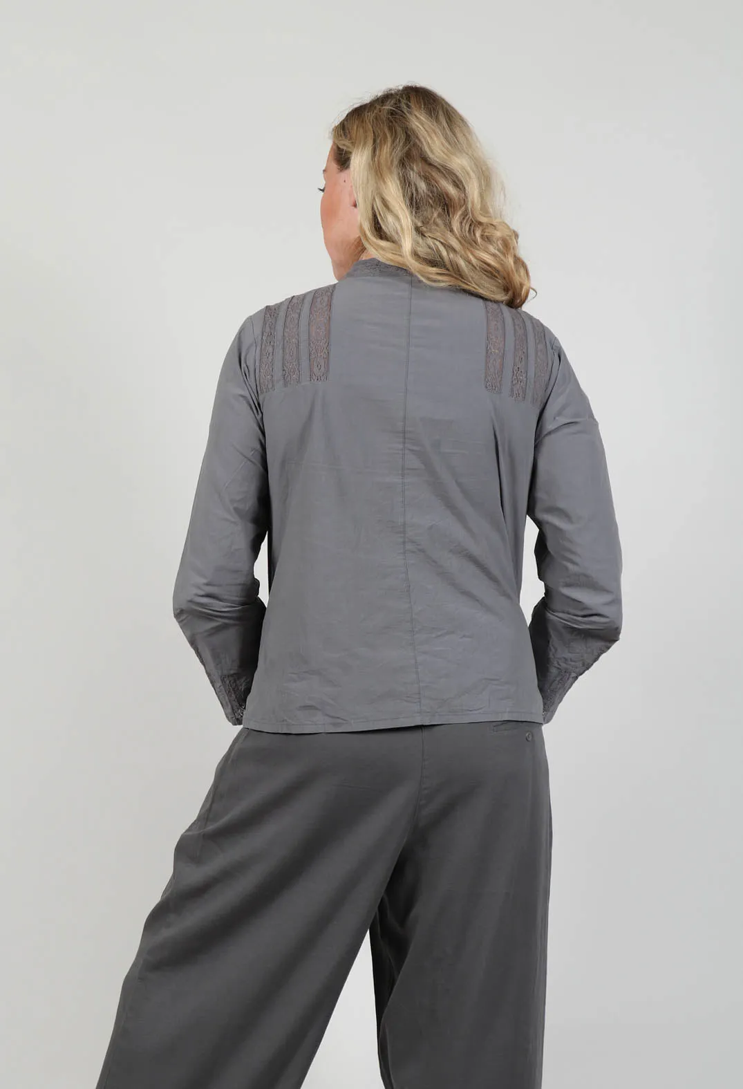 Julie Blouse in Dim Grey