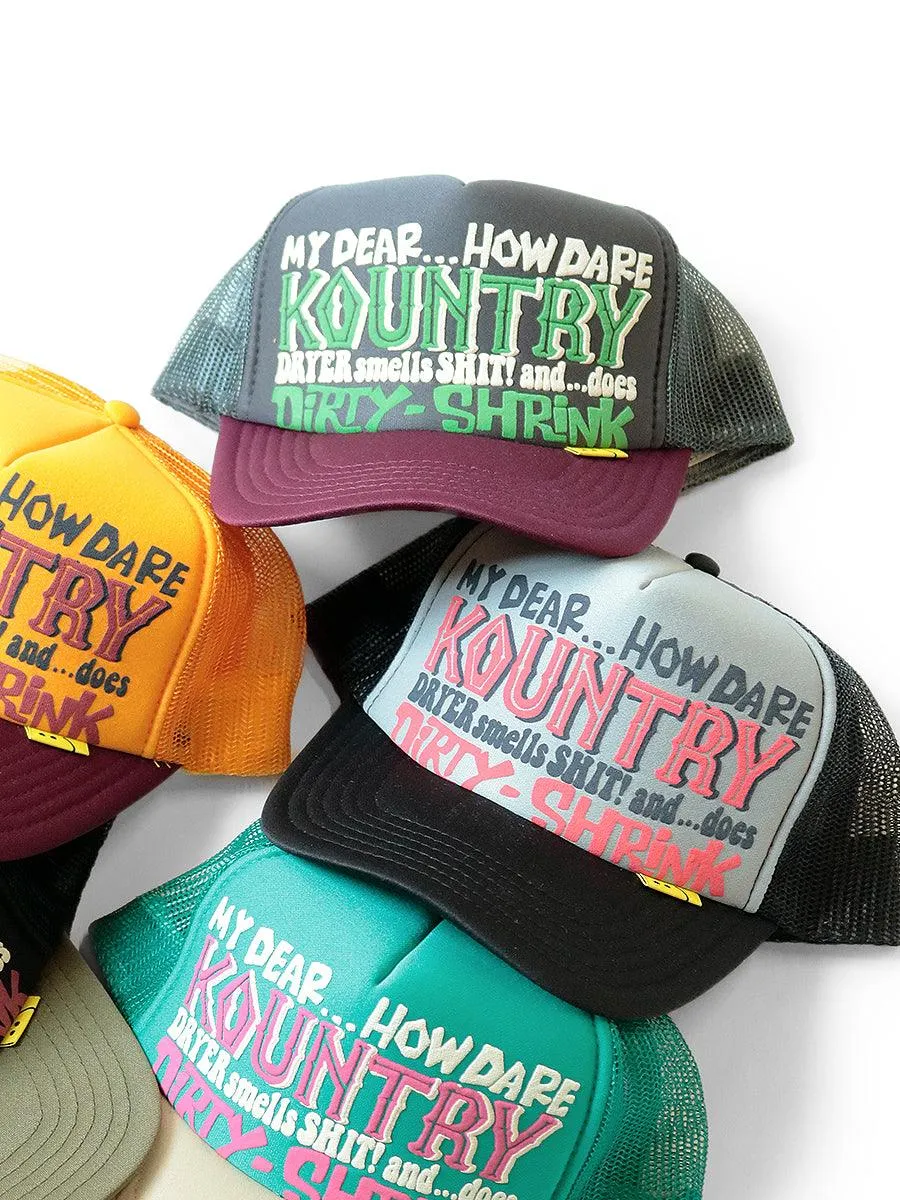 Kapital KOUNTRY DIRTY SHRINK TRACK CAP