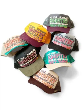 Kapital KOUNTRY DIRTY SHRINK TRACK CAP