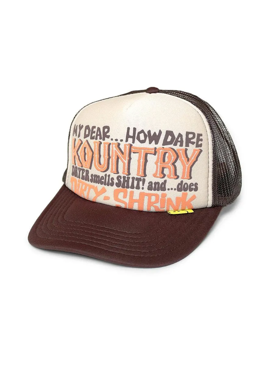 Kapital KOUNTRY DIRTY SHRINK TRACK CAP