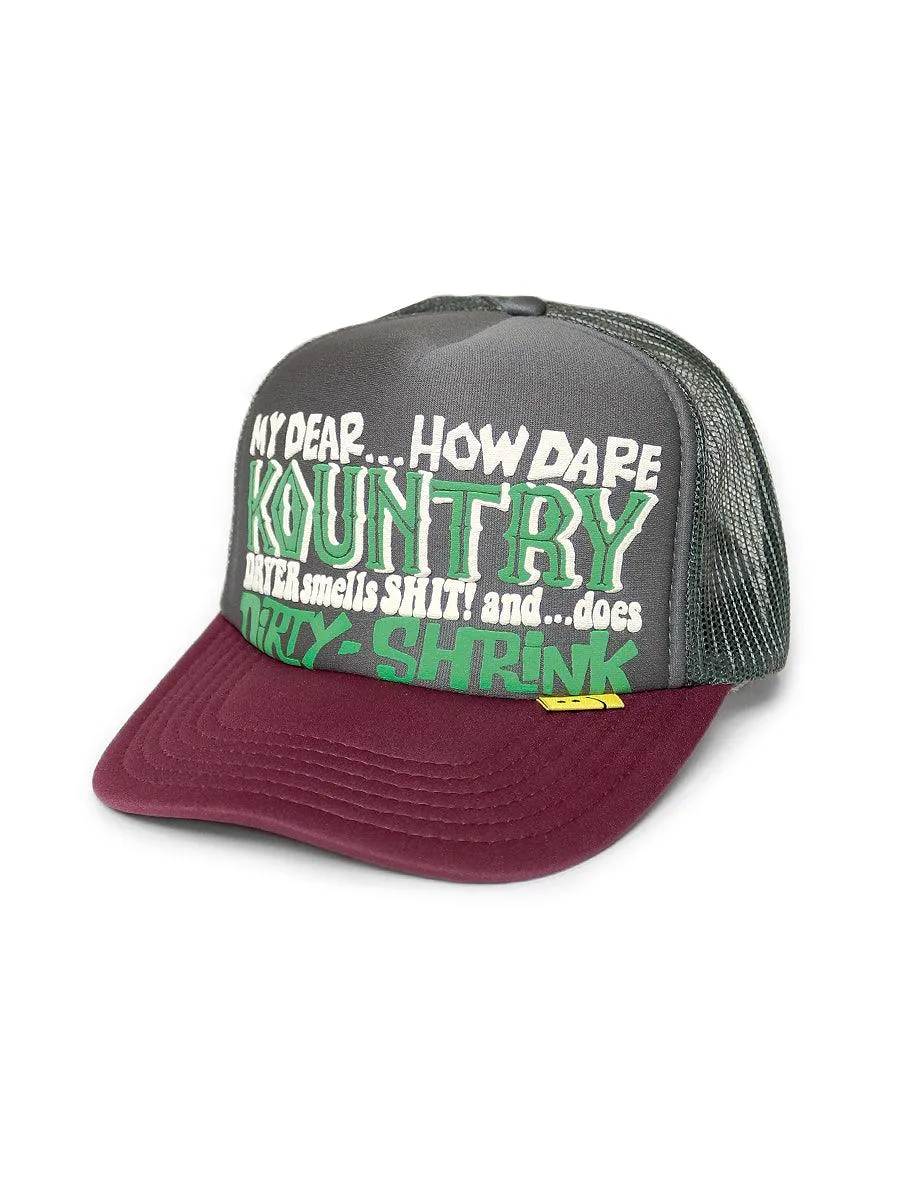 Kapital KOUNTRY DIRTY SHRINK TRACK CAP