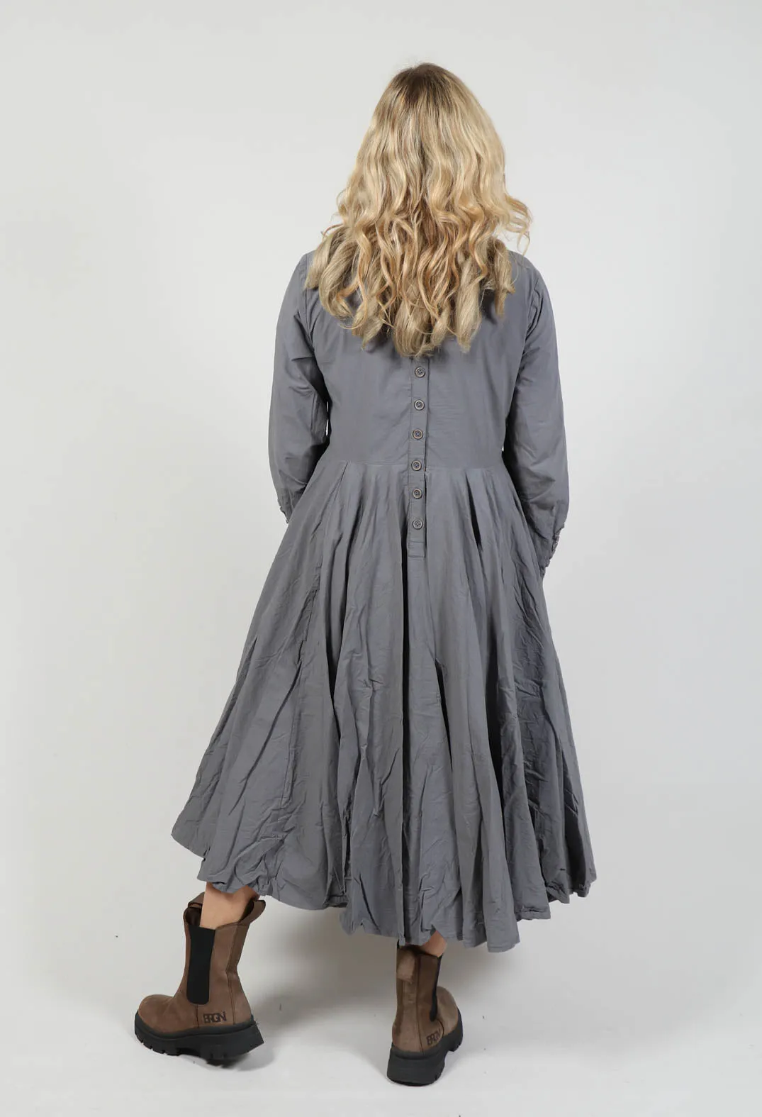 Kara Dress in Dim Grey