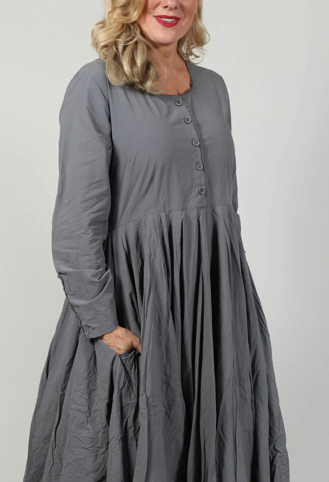 Kara Dress in Dim Grey