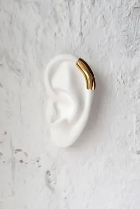 Lady Grey Helix Ear Cuff in Gold