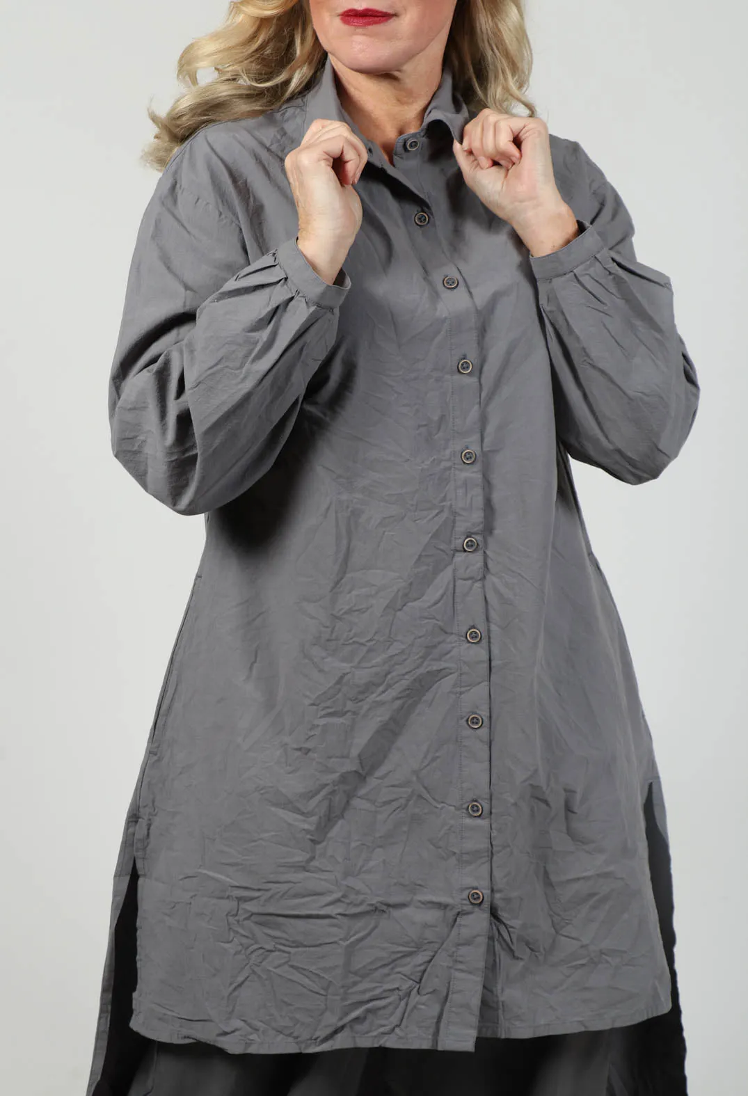 Lovis Blouse in Dim Grey