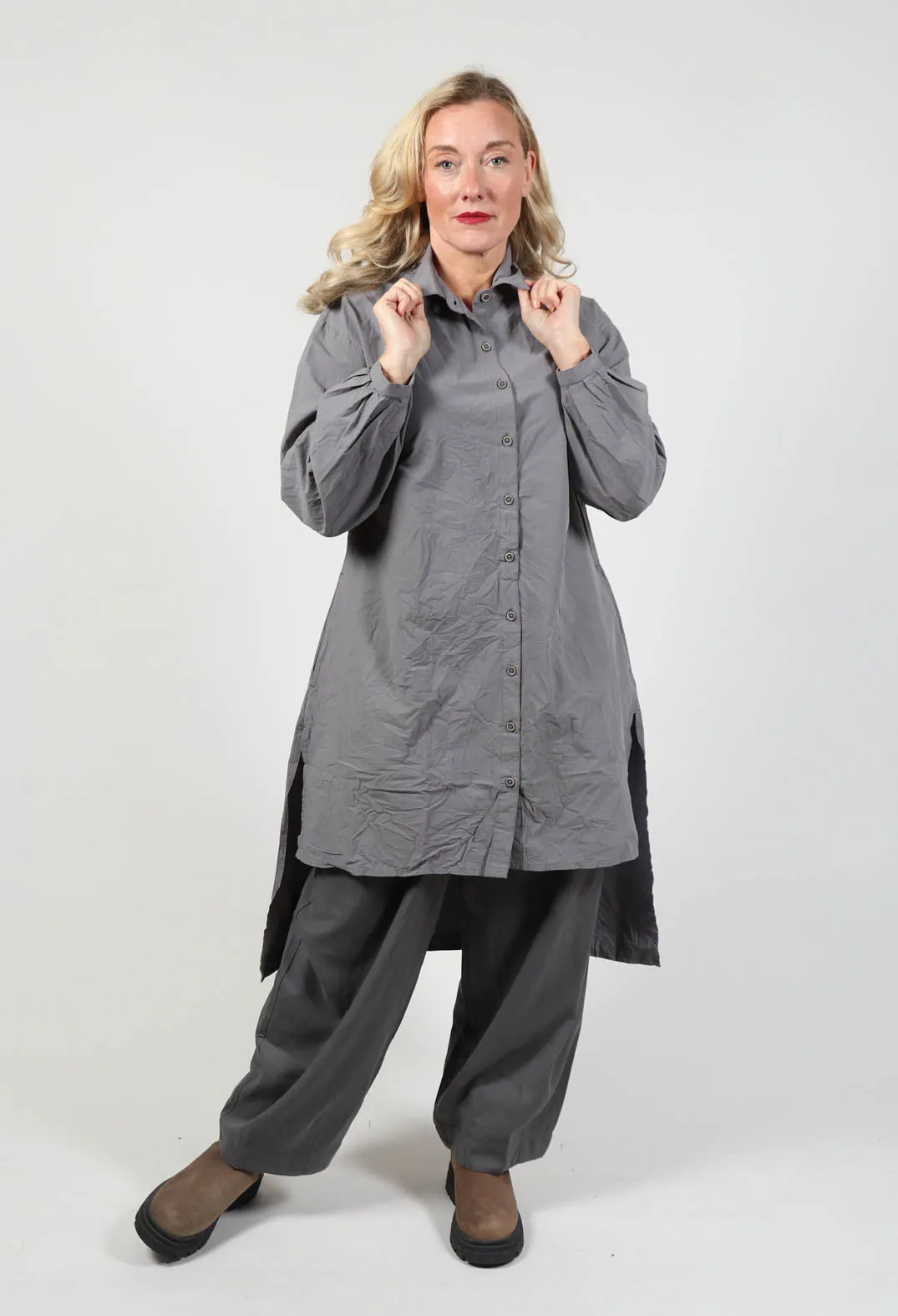 Lovis Blouse in Dim Grey